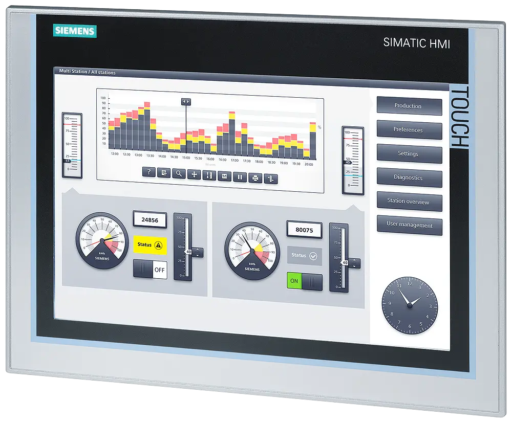 Produktfoto 1 von SIMATIC HMI TP1200 Comfort