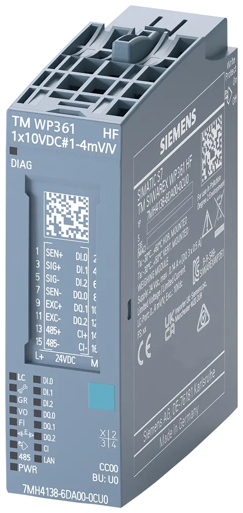 Produktfoto 1 von SIMATIC ET 200SP TM SIWAREX WP361 HF